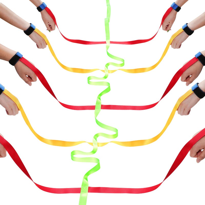 Kajaia Children Safety Walking Rope with 14 Handles - Colorful Adjustable Outdoor Safety Rope for Preschool, Nursery, Daycare, Kindergarten, School Kids & Teachers - Image 4